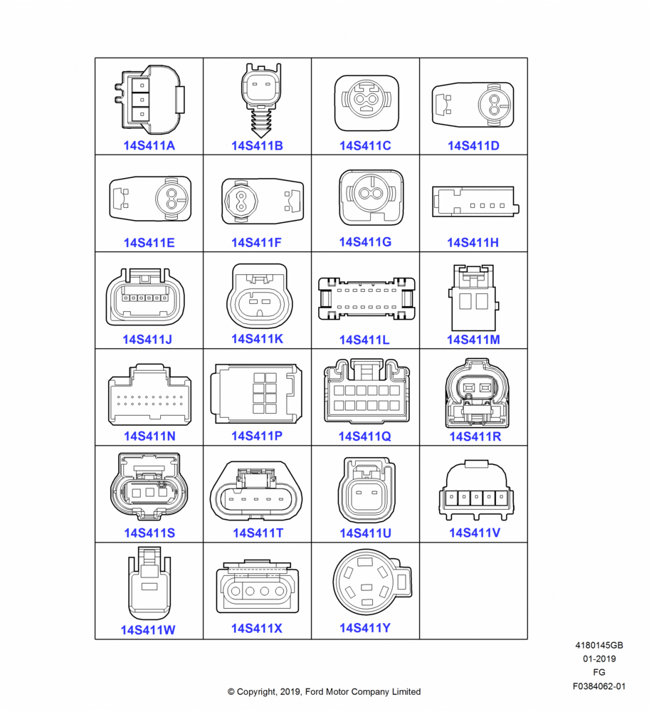 45GB - Pigtail Wiring Kits, Miscellaneous, Page B; 26/NOV/2018