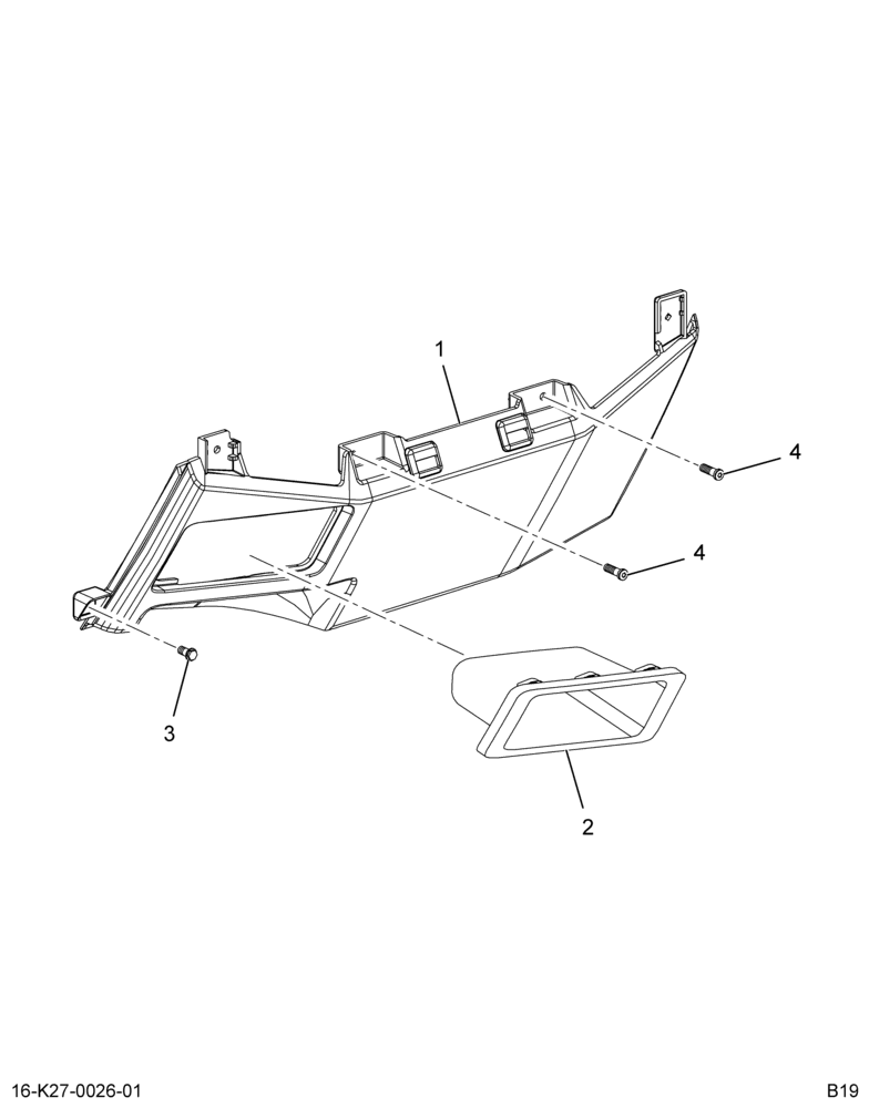 ..PANEL LOWER CENTER FINISH (Intl. 6019290F92)