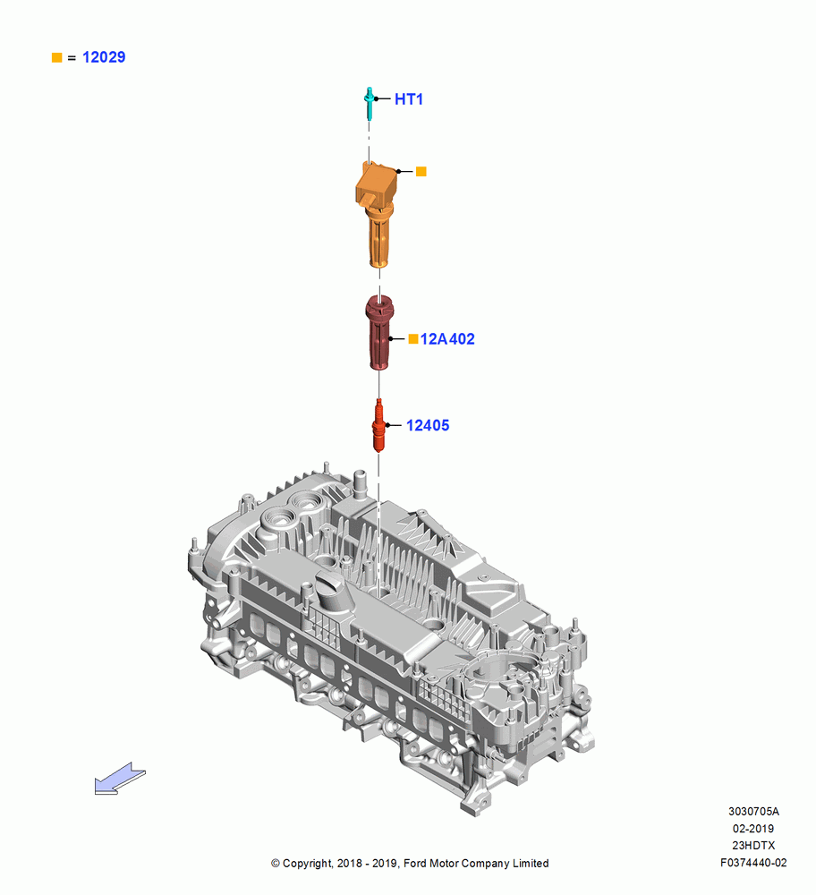 05A - Ignition Coil and Wires/Spark Plugs, 2.3L EcoBoost; 06/MAY/2019
