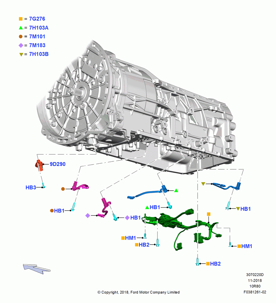 20D - Transmission Modules and Sensors, Mod Hybrid Trnaxle - A10R80-MHT; 06/MAY/2019
