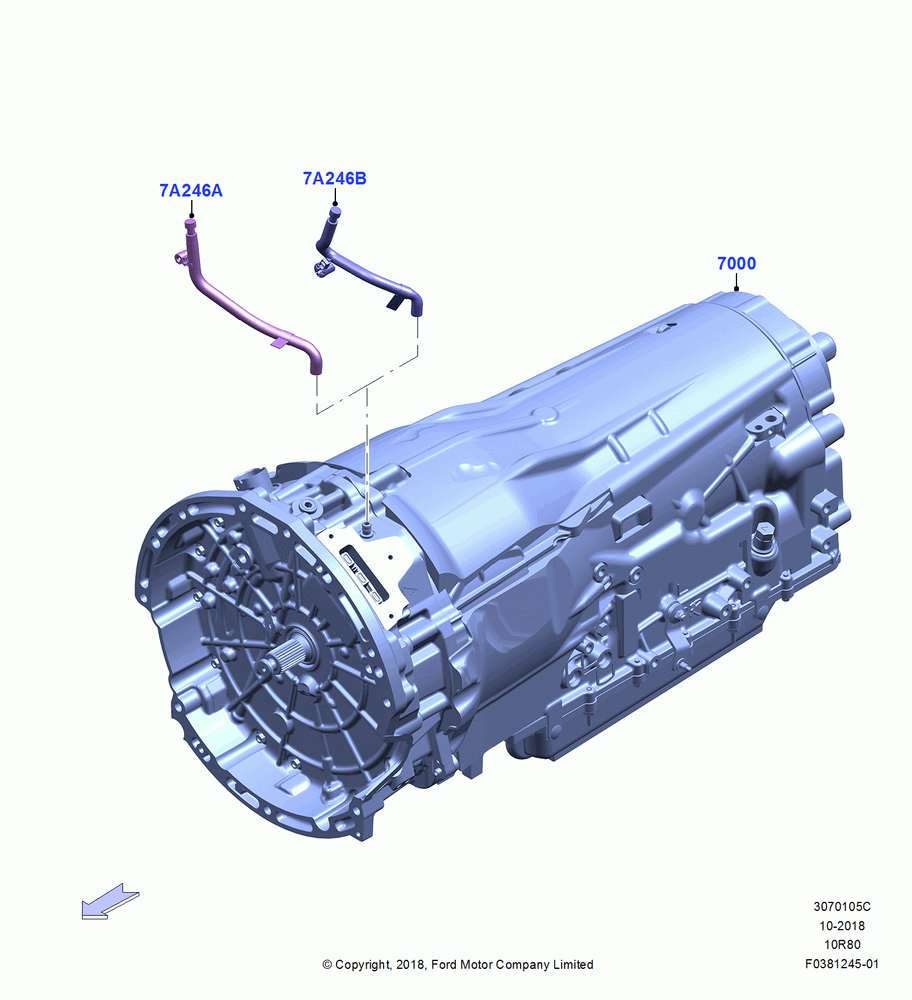 05C - Transmission & Speedometer Drive, Mod Hybrid Trnaxle - A10R80-MHT; 06/MAY/2019