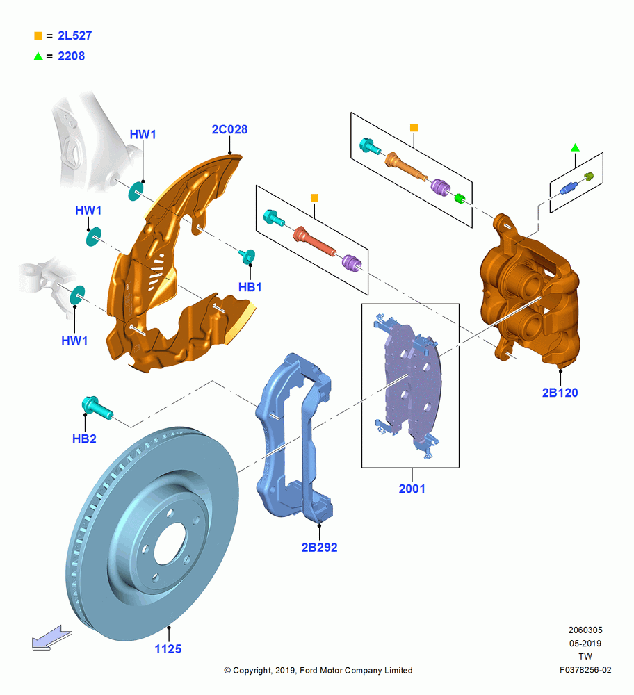 05 - Front Brake Discs and Calipers; 06/MAY/2019