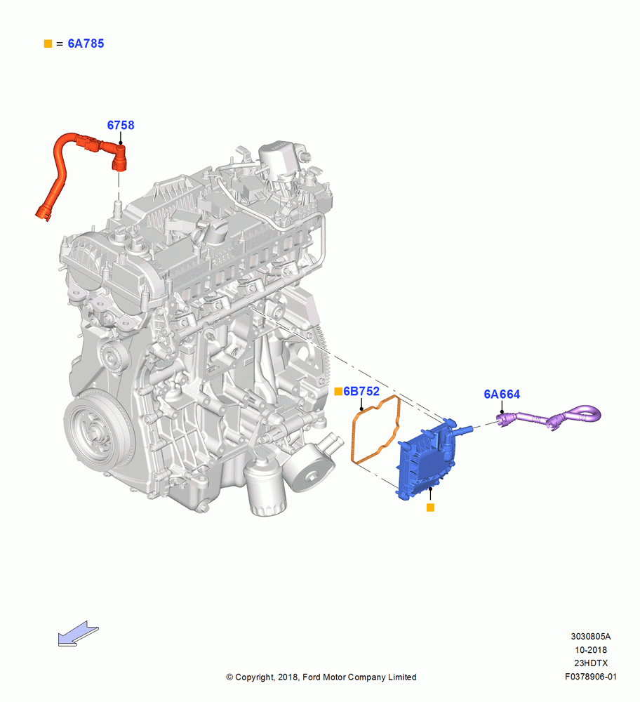 05A - Emission Control - Crankcase, 2.3L EcoBoost; 06/MAY/2019
