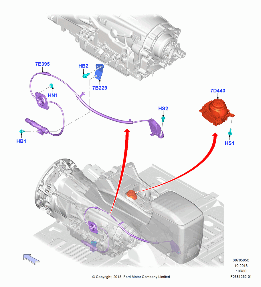 05C - Gear Change-Automatic Transmission, Mod Hybrid Trnaxle - A10R80-MHT; 06/MAY/2019