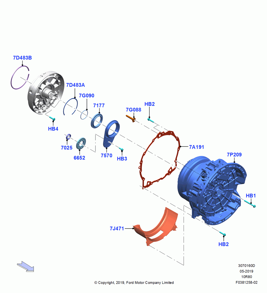 60D - Converter, Mod Hybrid Trnaxle - A10R80-MHT; 06/MAY/2019
