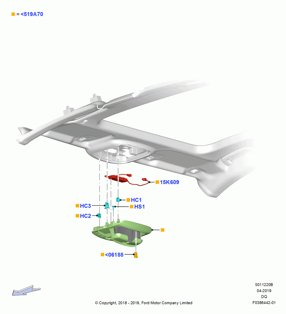 20B - Console - Overhead; 06/SEP/2018