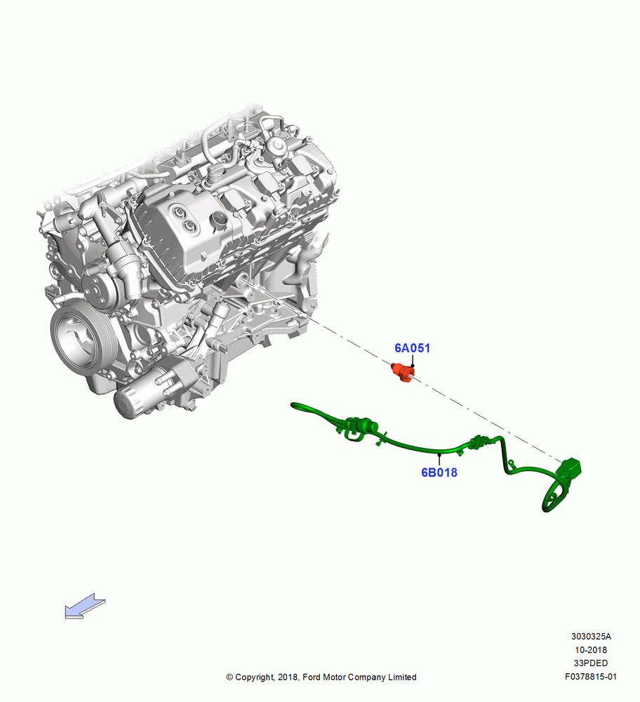 25A - Engine Heater, 3.3L Duratec, 3.3L D4 G DI TIVCT NA Upgrade; 06/MAY/2019