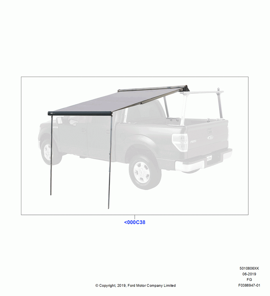 06XK - Accessory Roof Rack Mounting Kits, Thule Rack Products, Hideaway Awning; 26/NOV/2018