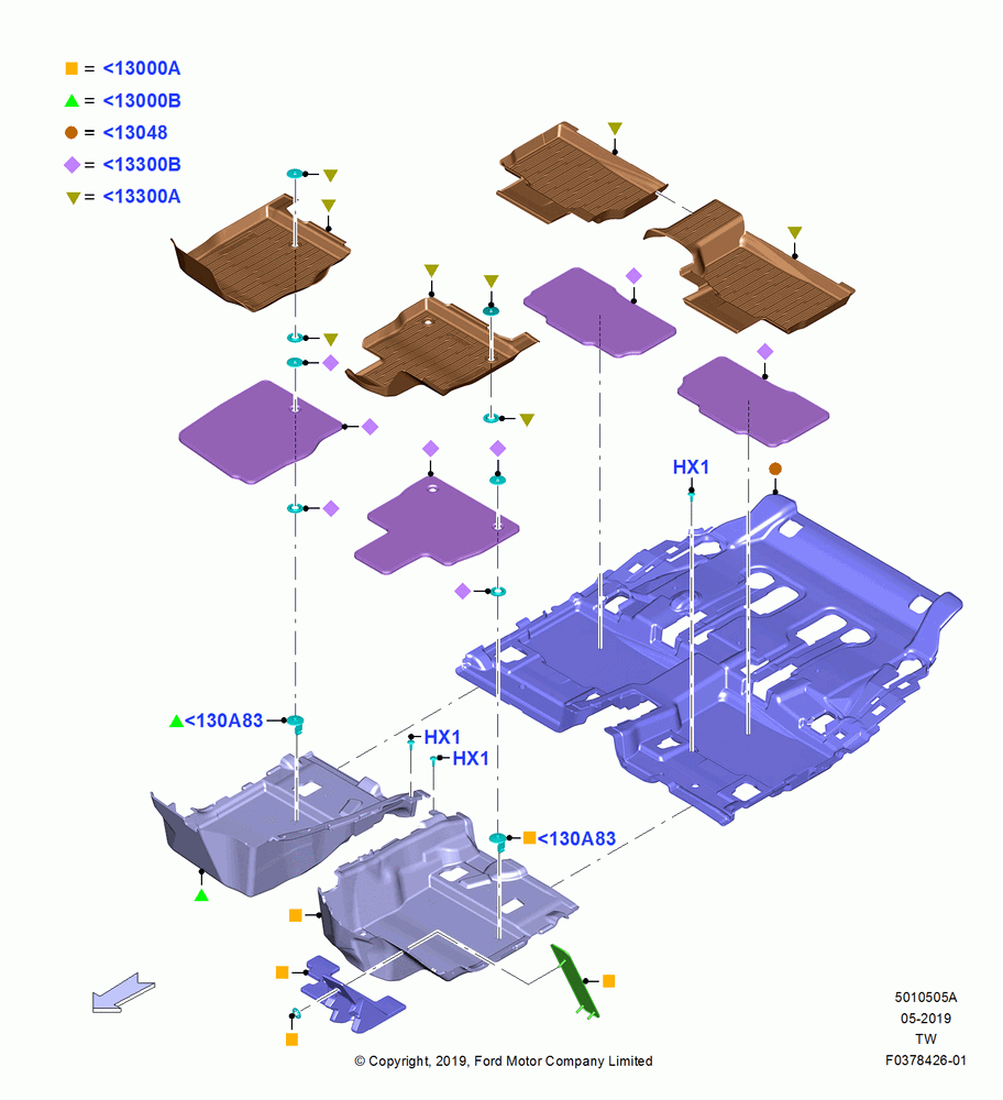05A - Floor Trim; 06/MAY/2019