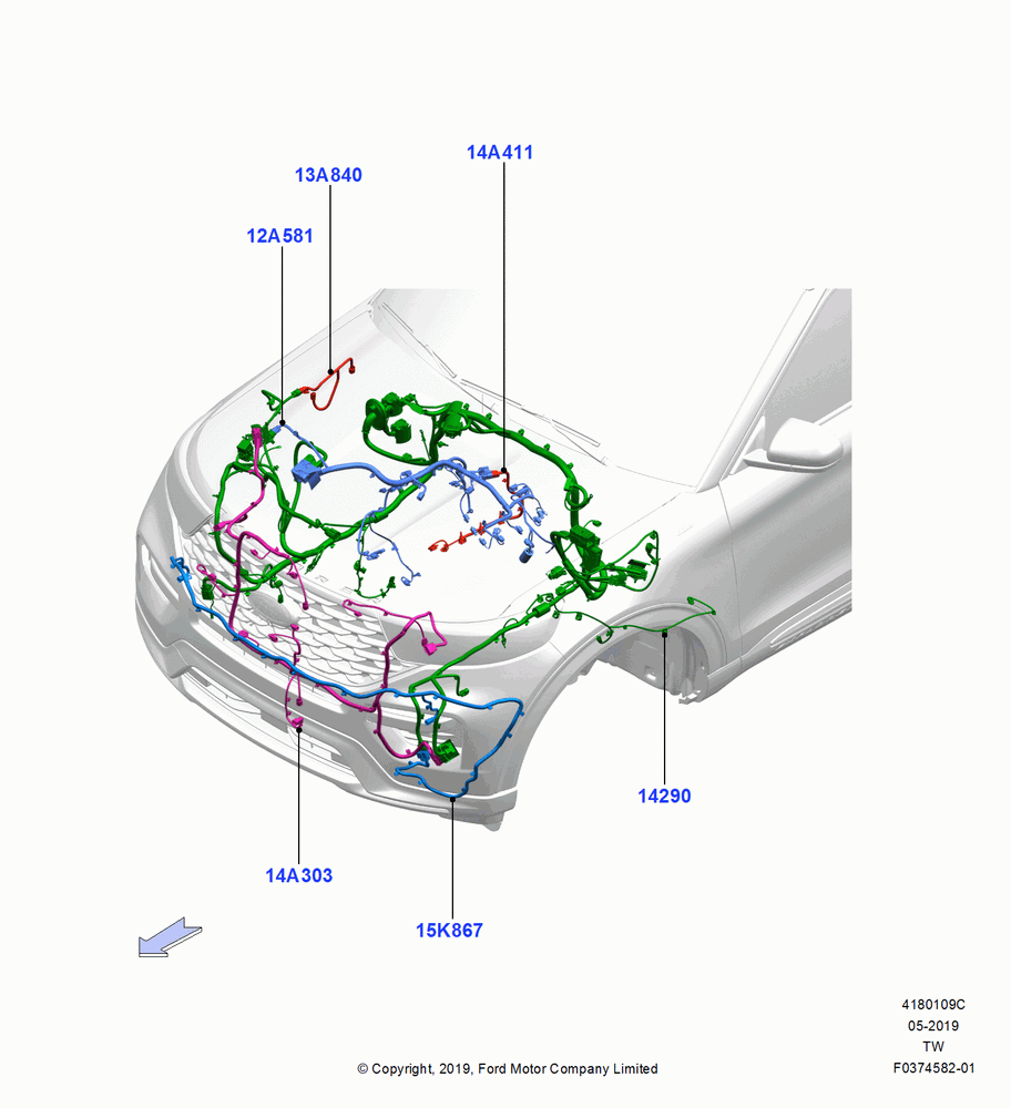 09C - Wiring - Engine And Transmission, 3.0L Nano-D4-G-GTDI-CD6R-PHEV; 06/MAY/2019