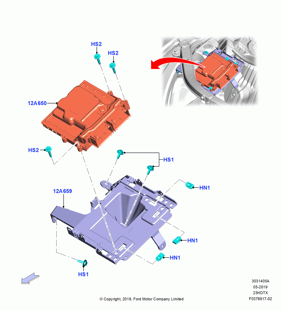 05A - Engine Modules and Sensors, 2.3L EcoBoost; 06/MAY/2019
