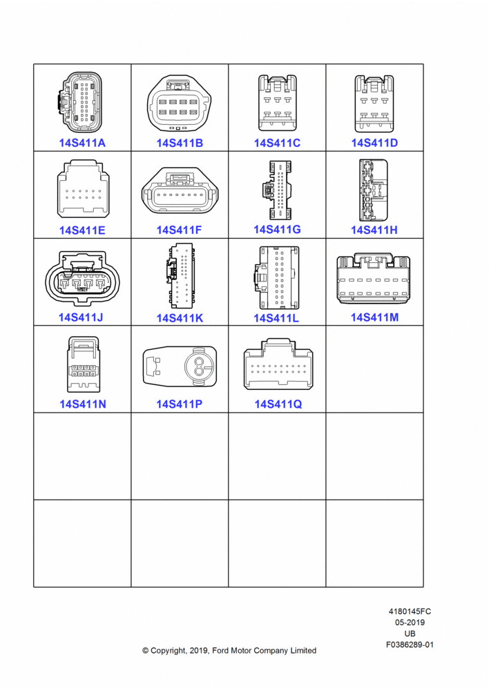 45FC - Pigtail Wiring Kits, Page C, Modules And Controllers; 01/NOV/2010-03/MAR/2019