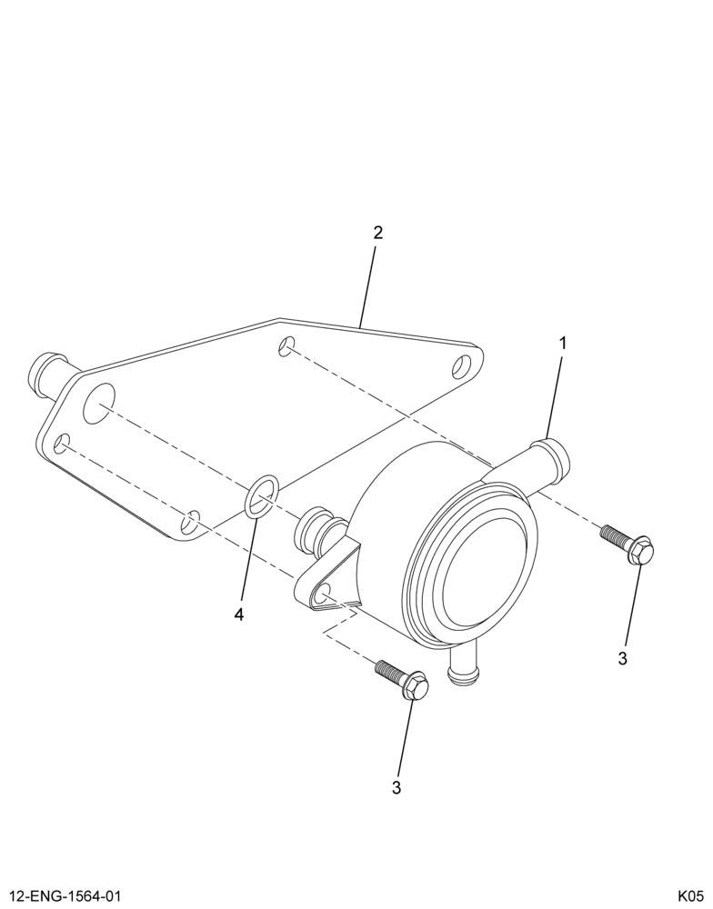........BREATHER ASM W/SUPPORT (Intl. 1832752C91)
