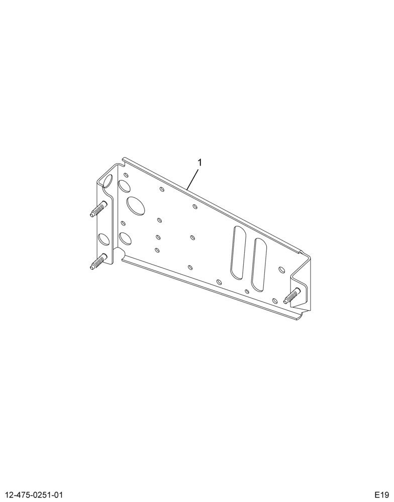 ..BRACKET SURGE TANK (6E7Z-8A082-AA)