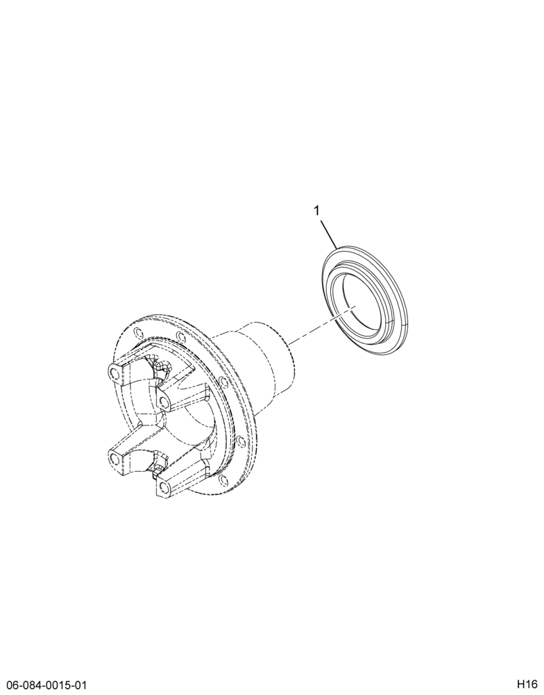 ........FLANGE TRUN BRG SPL100 (4C4Z-4851-BA)