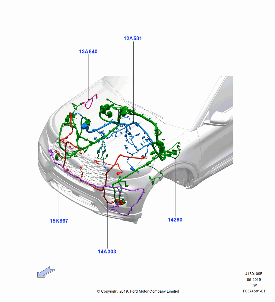 09B - Wiring - Engine And Transmission, 3.3L D4 G DI TIVCT NA Upgrade; 06/MAY/2019