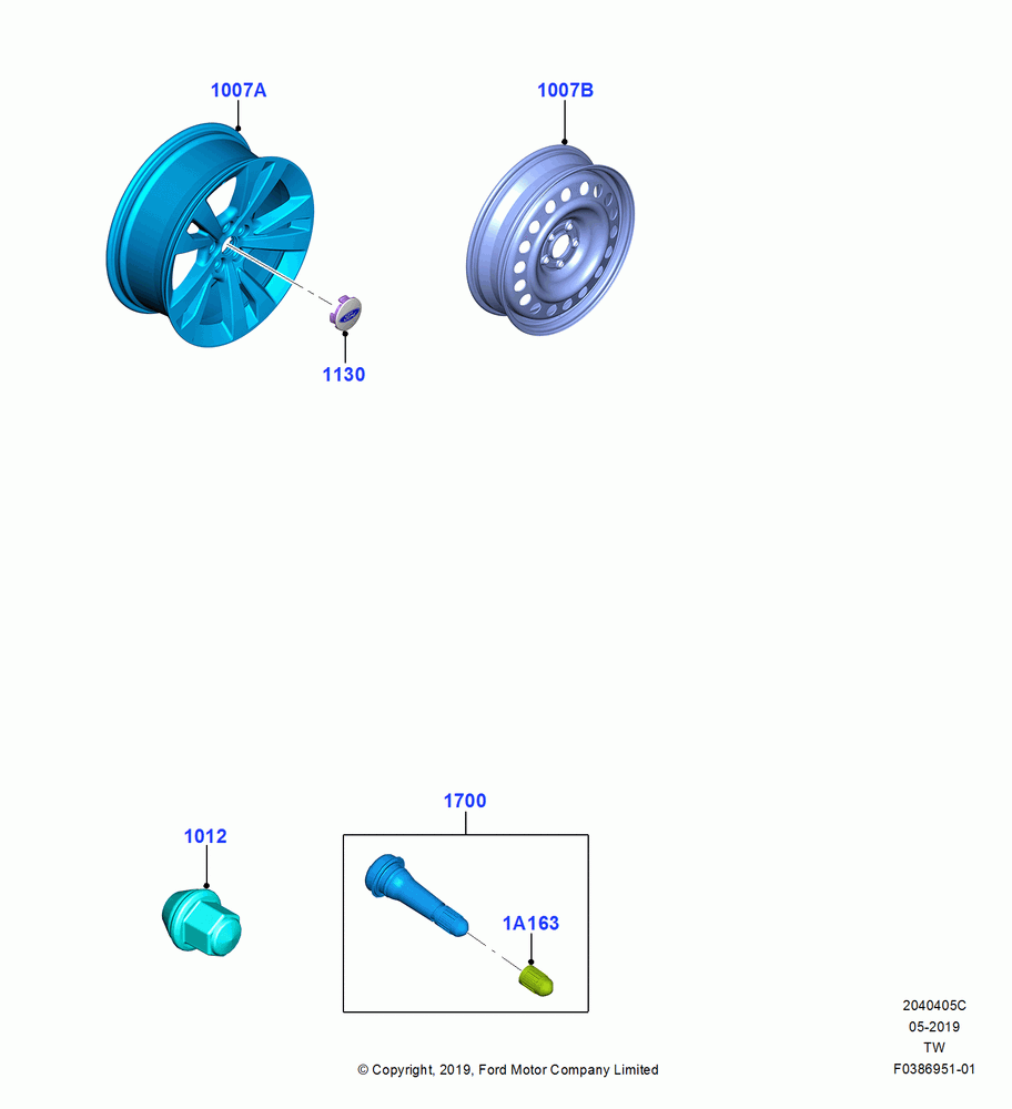 05C - Wheels, With 20" Wheels; 06/MAY/2019