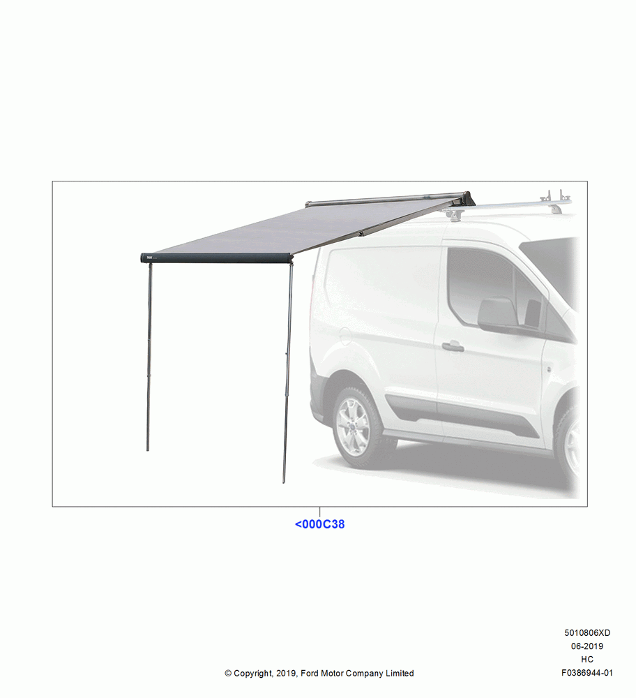 06XD - Accessory Roof Rack Mounting Kits, Hideaway Awning; 30/SEP/2013
