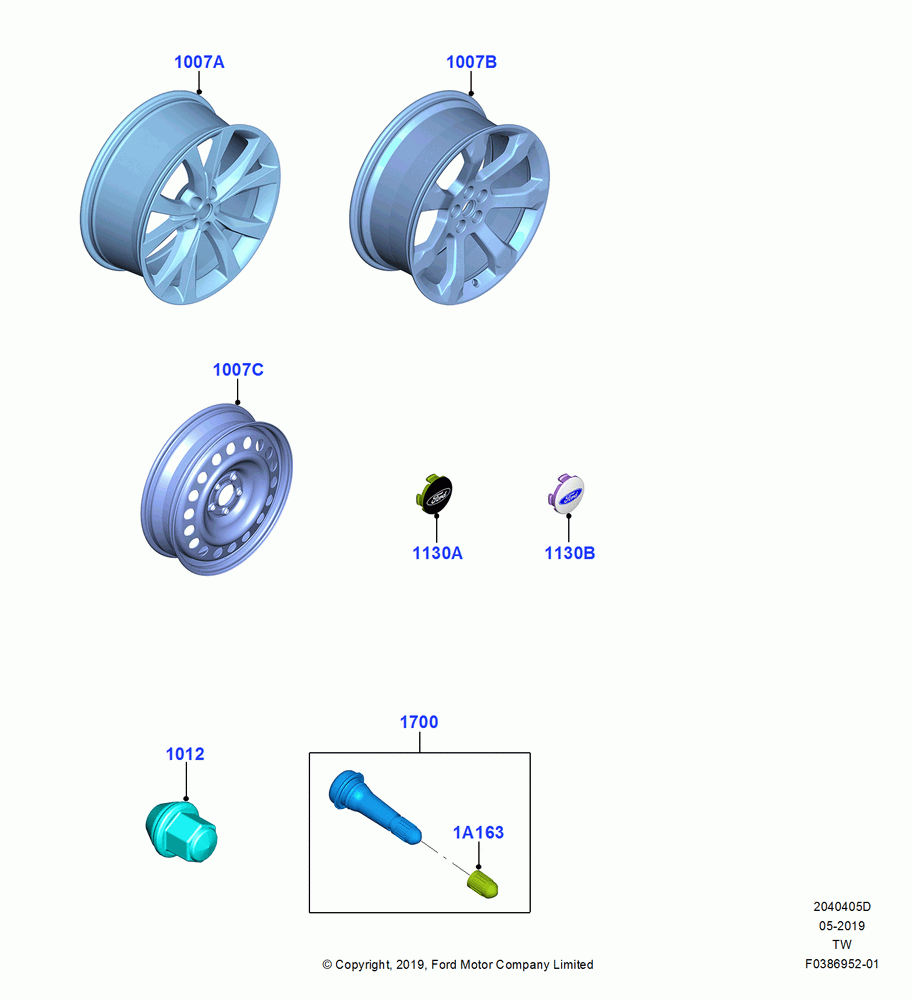 05D - Wheels, With 21" Wheels; 06/MAY/2019