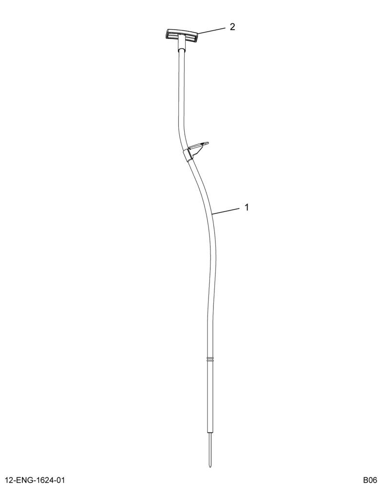 ......TUBE & GUAGE ASM OIL LEVEL (Intl. 1846874C91)
