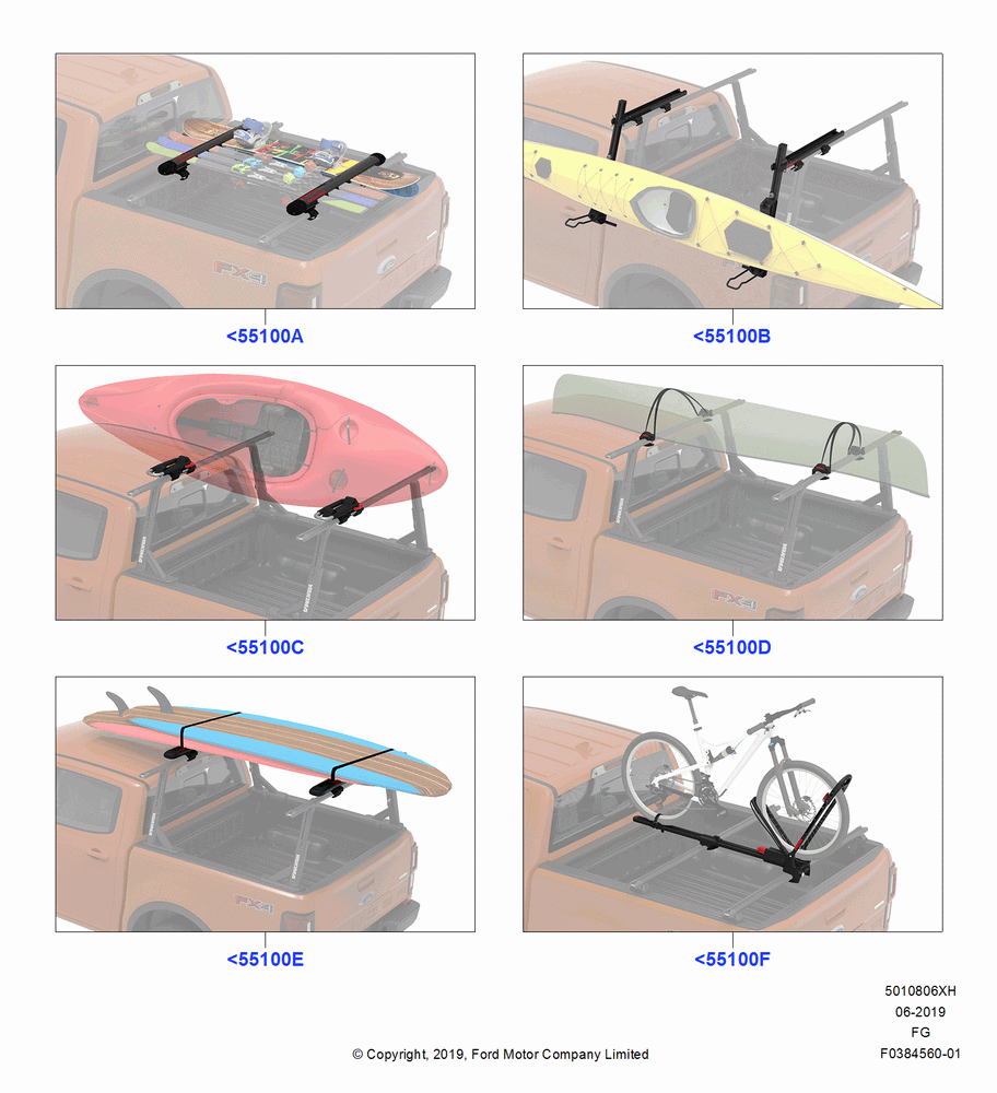 06XH - Accessory Roof Rack Mounting Kits, Accessory, Ski Racks, Bike Racks, Kayak And Canoe Carrier, Yakima Roof Rack Products; 26/NOV/2018