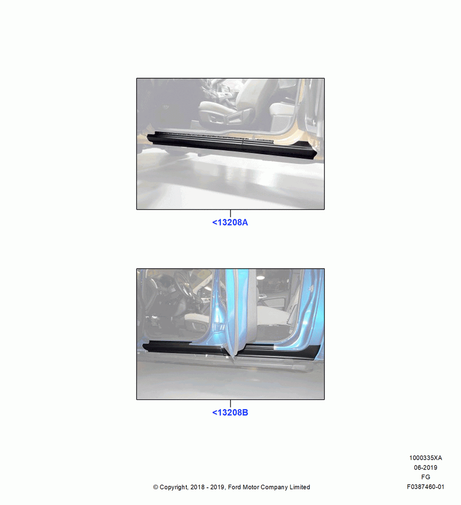 Схема установки VKB3Z-1613208-A