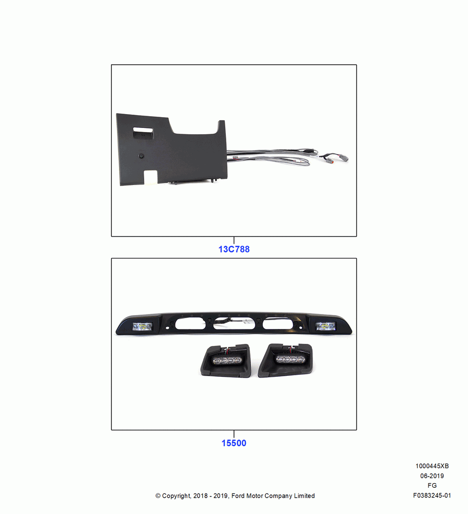 45XB - Accessory - Electrical Kit, Accessory, Bed Lamp; 26/NOV/2018