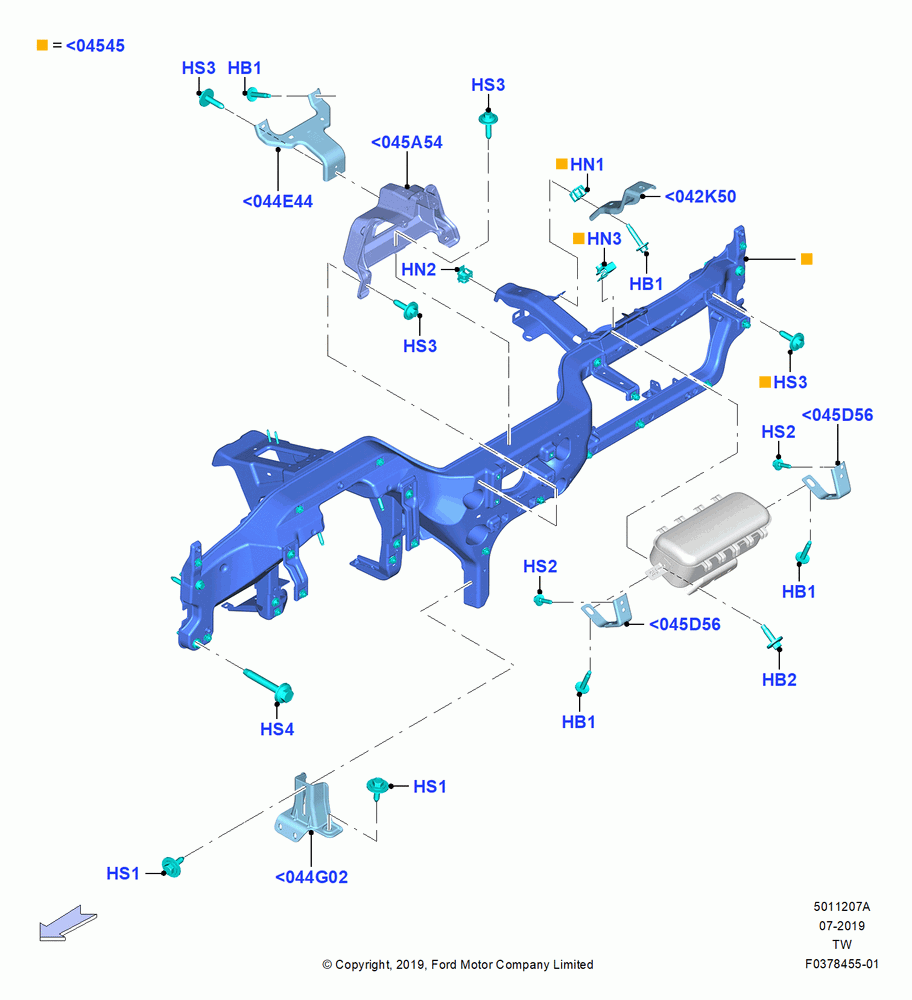07A - Instrument Panel Installation, 5 DOOR SUV; 06/MAY/2019