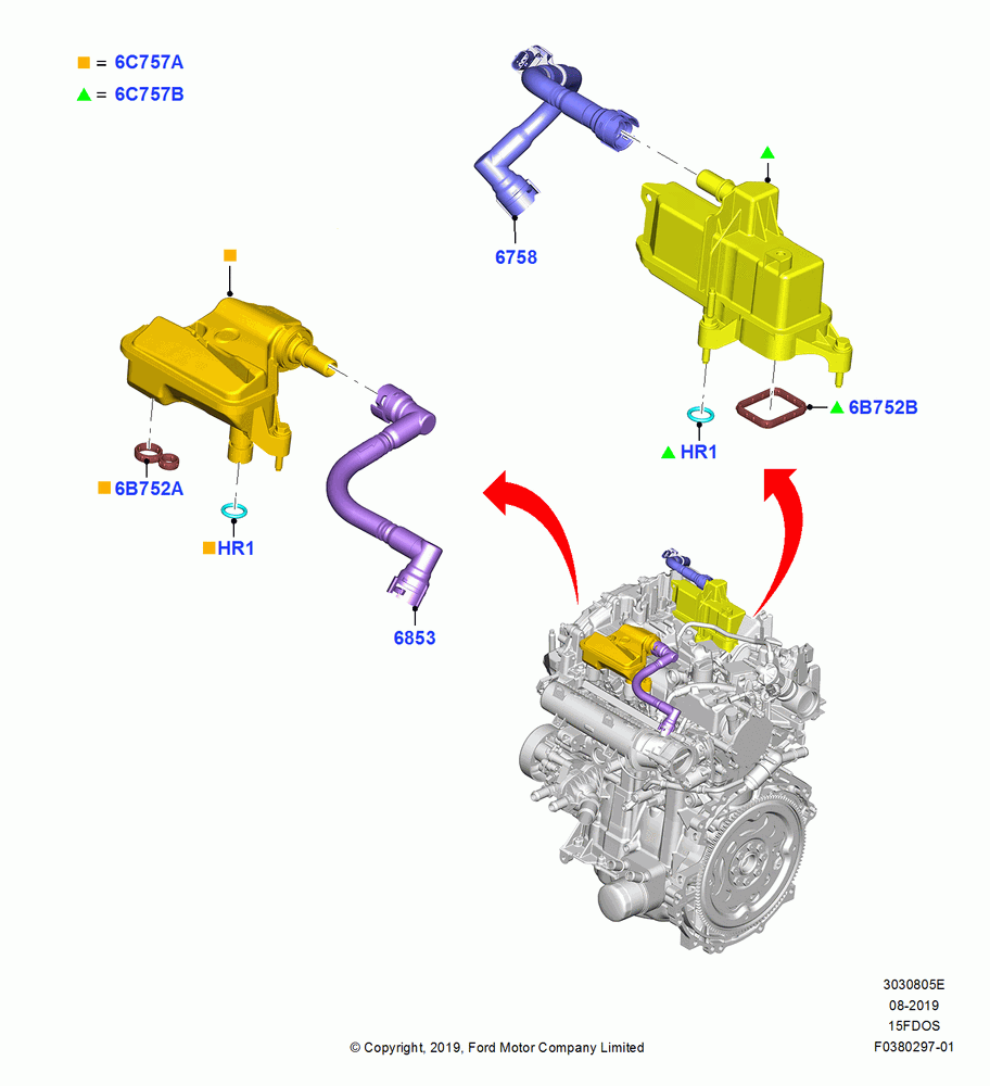 05E - Emission Control - Crankcase, 1.5L Dragon (175/180PS); 19/AUG/2019