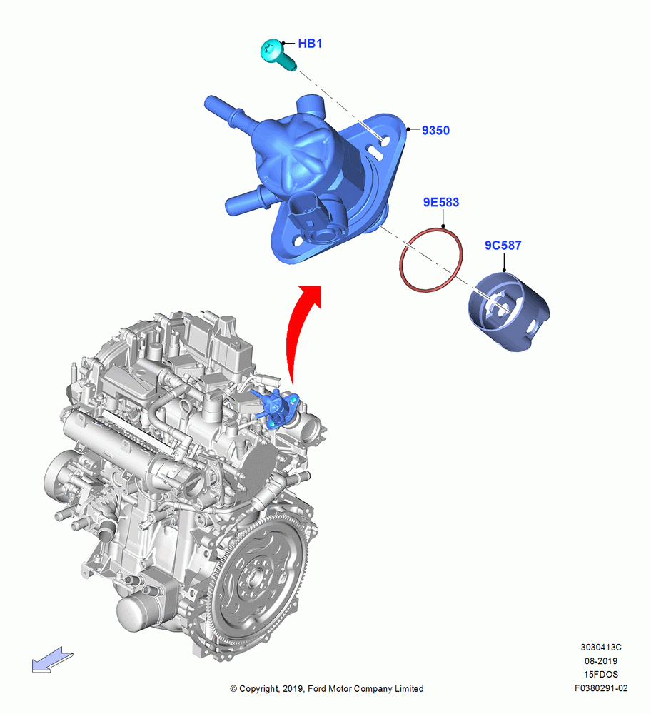 13C - Fuel Injection Pump-Engine Mounted, 1.5L Dragon (175/180PS); 19/AUG/2019