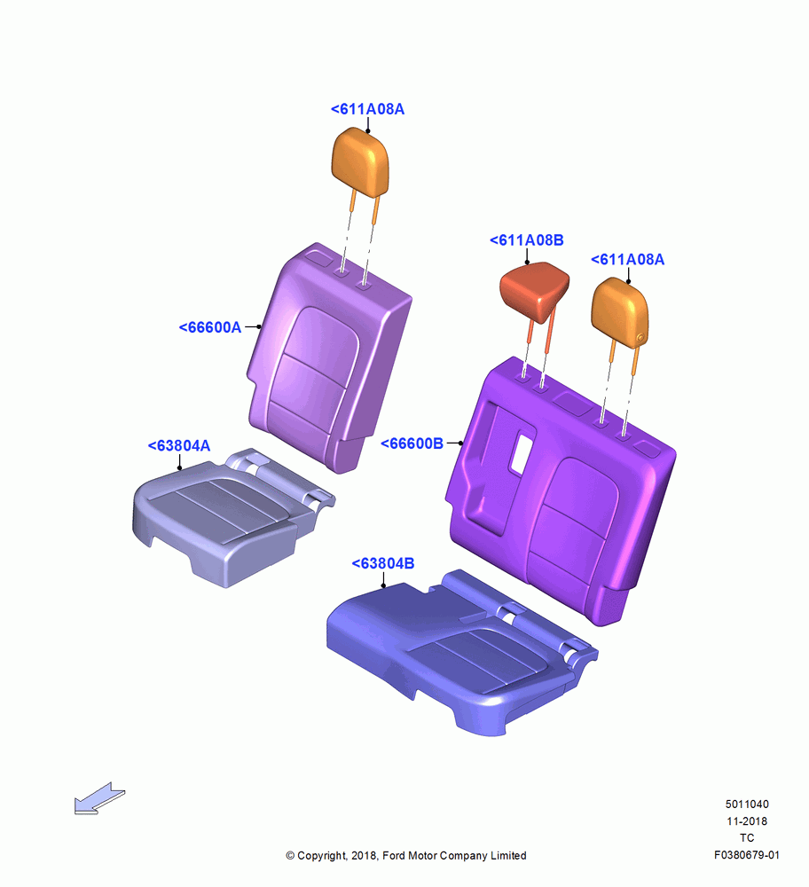 40 - Rear Seat Covers; 19/AUG/2019