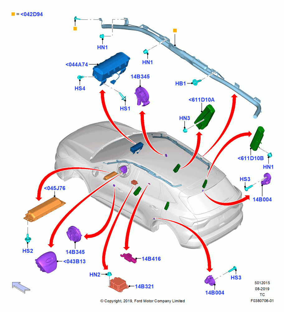 15 - Airbag System; 19/AUG/2019