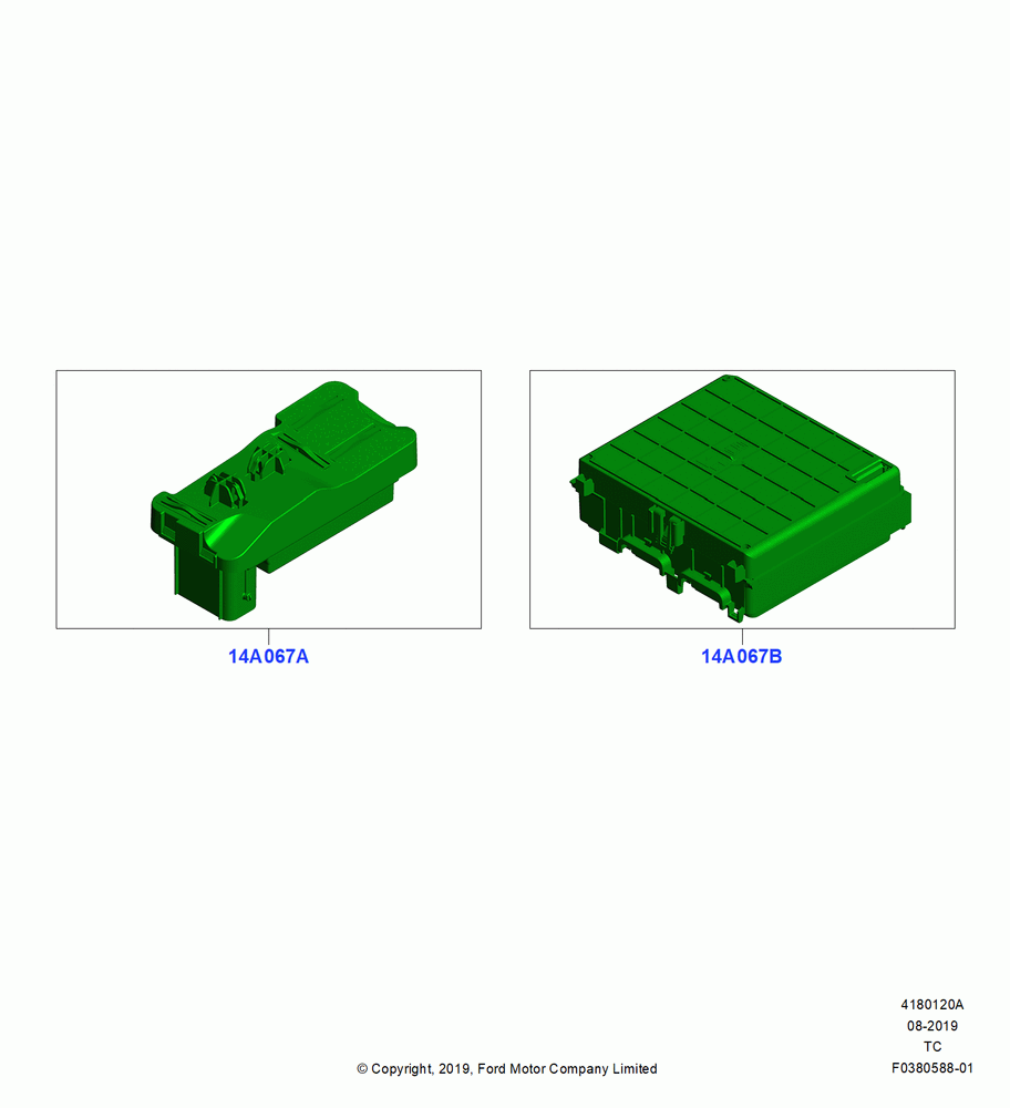 20A - Fuses, Holders and Circuit Breakers, cover, Fuse Box; 19/AUG/2019