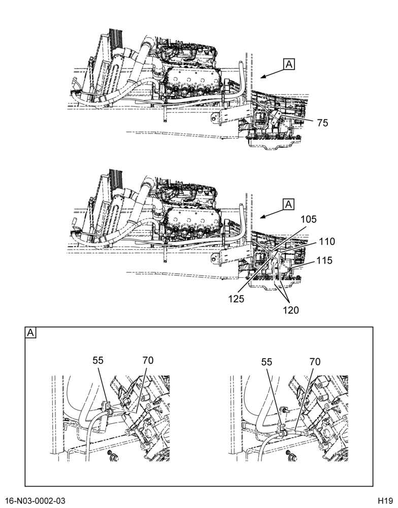 AUTOMATIC SHIFTER CONTROL INSTL 3/3