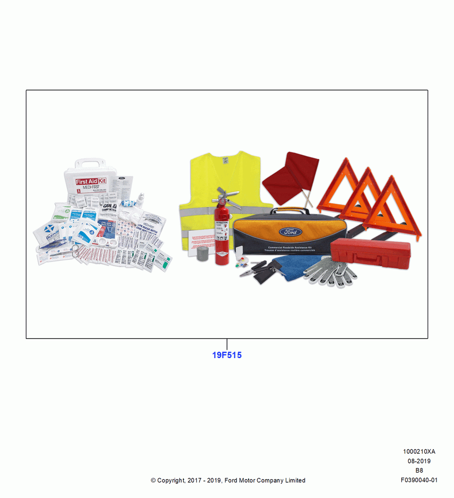 10XA - Emergency and Safety Equipment, Accessory; 25/SEP/2017