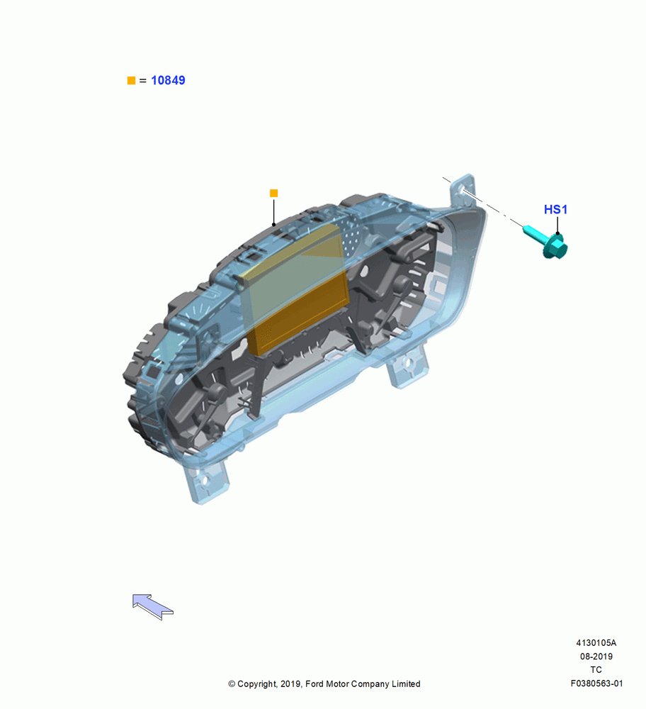 05A - Instrument Cluster, Mid Series Analog Cluster; 19/AUG/2019