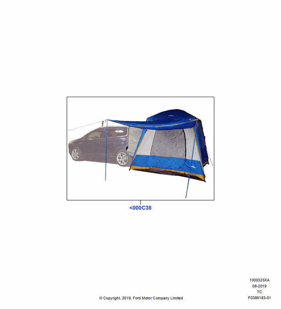 25XA - Body Dress Up Kits - Rear, Accessory, Bed Tent; 19/AUG/2019
