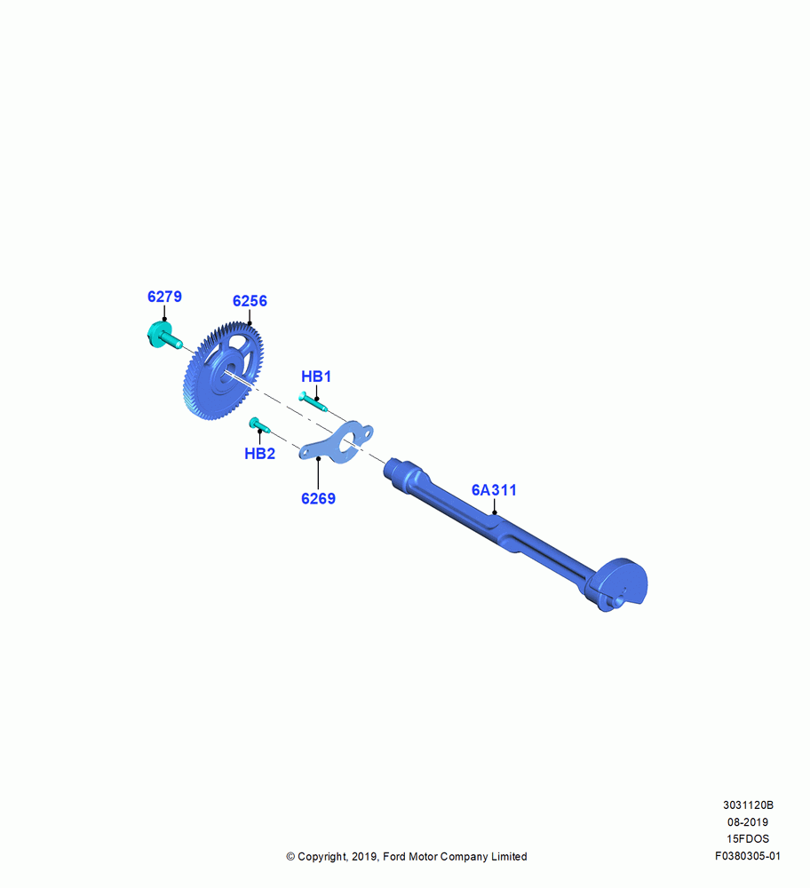 20B - Balance Shafts and Drive, 1.5L Dragon (175/180PS); 19/AUG/2019