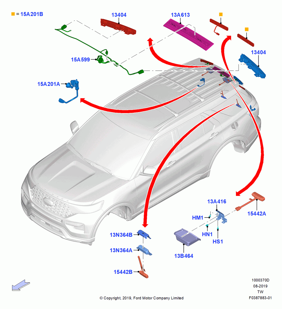 70D - Police Conversion, Police Version, Rear of Vehicle; 06/MAY/2019