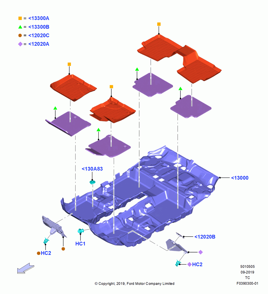 05 - Floor Trim; 19/AUG/2019