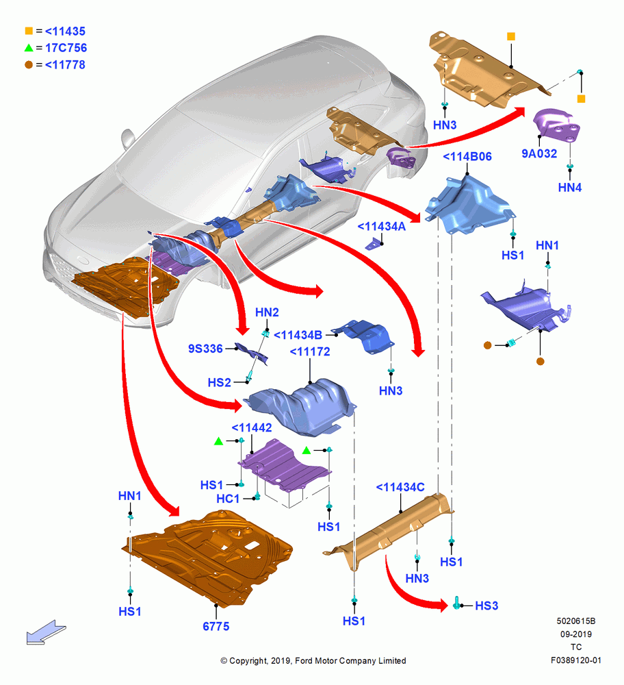 15B - Splash and Heat Shields, Heat Shield; 19/AUG/2019