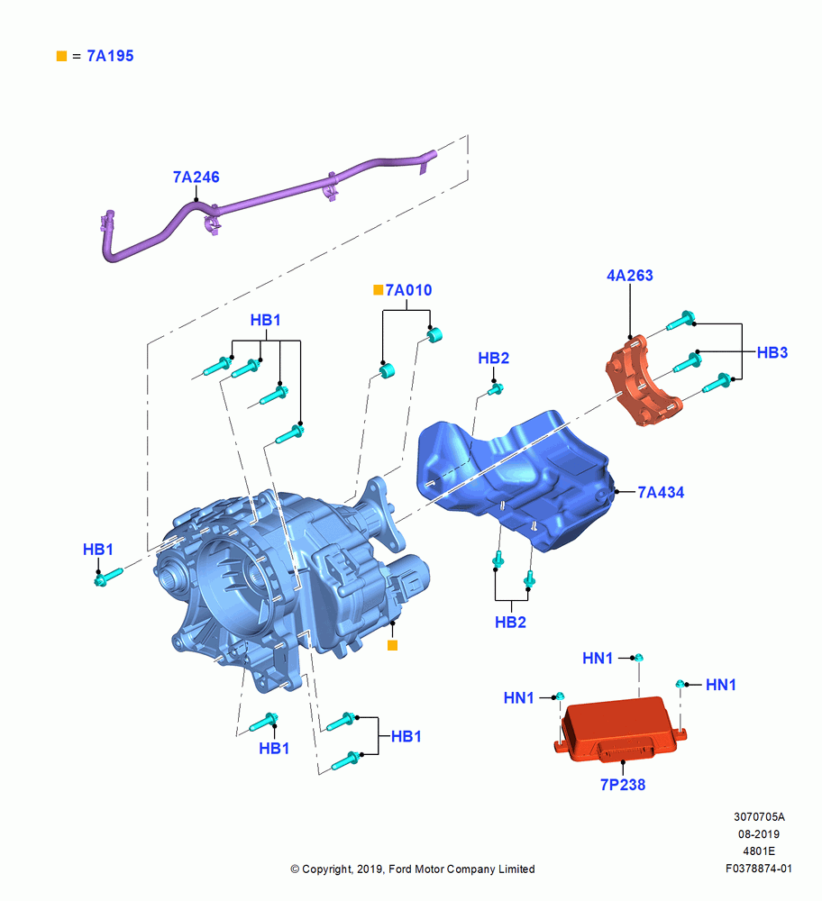 05A - Transfer Drive Case, LHD 4WD (FTD); 06/MAY/2019
