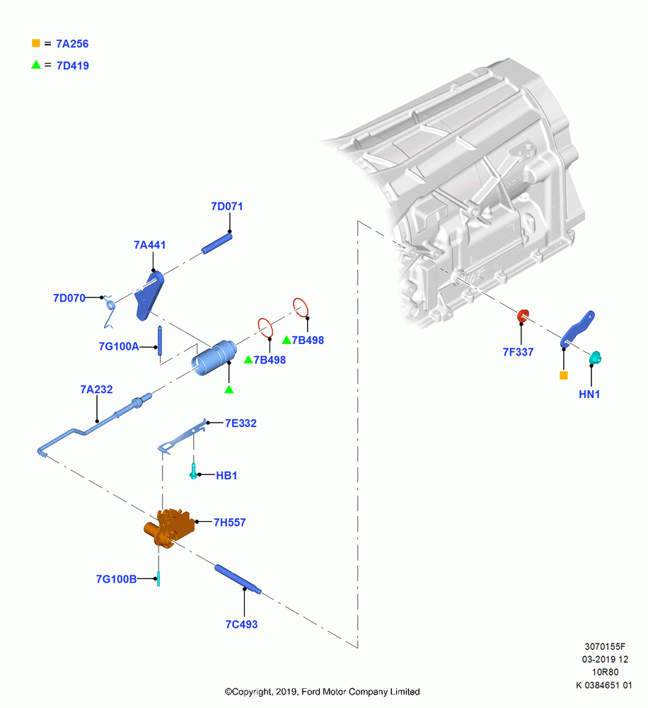 55F - Transmission Control Mechanisms, 10 Speed Auto Transmission (10R80); 21/OCT/2019