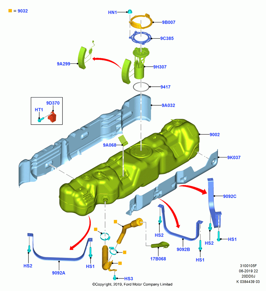 05F - Fuel Tank, 2.0 EcoBlue D; 21/OCT/2019