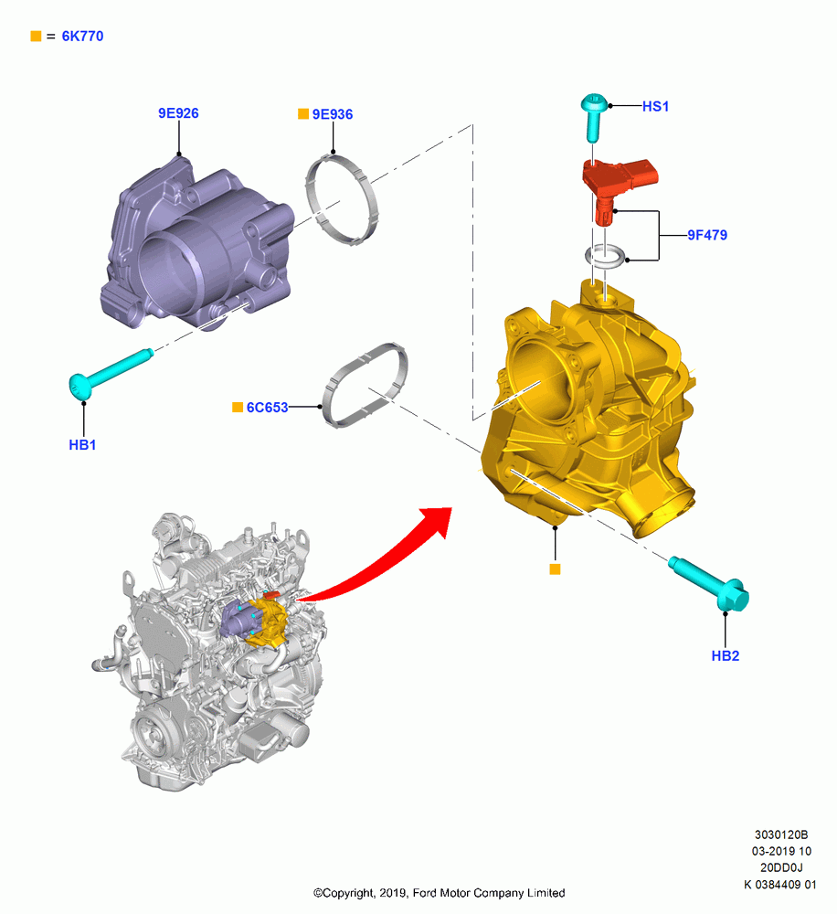 20B - Intake Manifold, 2.0 EcoBlue D; 21/OCT/2019