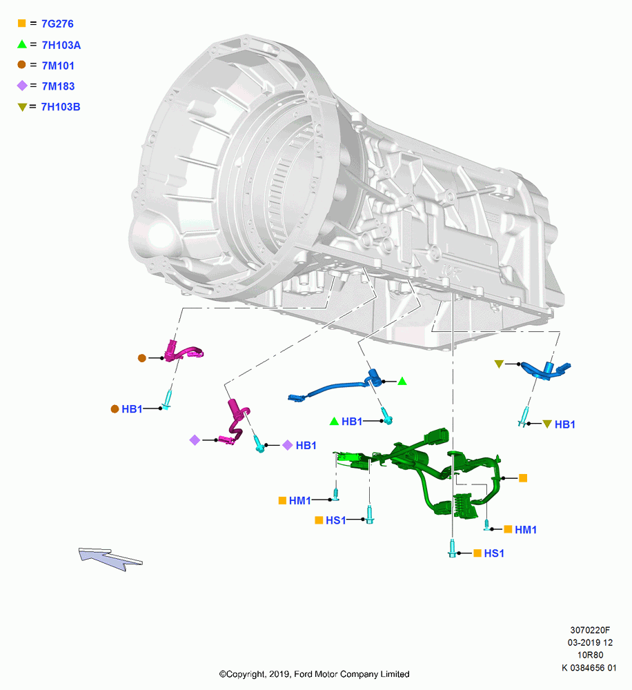 20F - Transmission Modules and Sensors, 10 Speed Auto Transmission (10R80); 21/OCT/2019