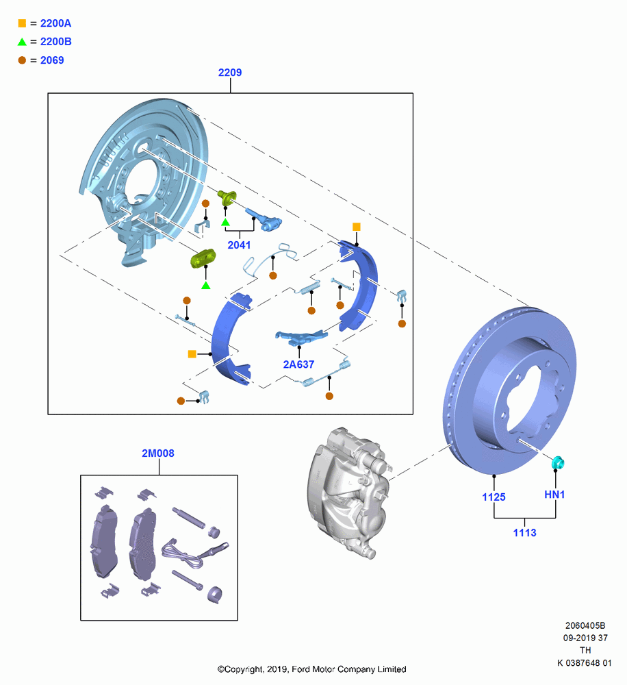 05B - Rear Brake Discs and Calipers, All 510 Series; 21/OCT/2019