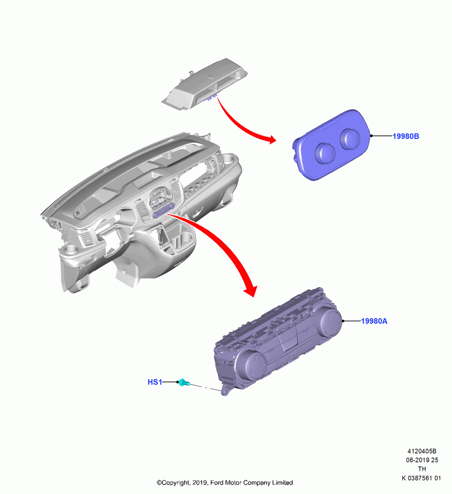 05B - Heater & Air Conditioning Controls; 21/OCT/2019