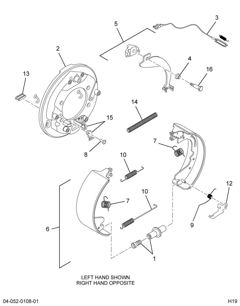 ......BRAKE DLM*12 X 3 DSSA (Intl. 3545380C91)