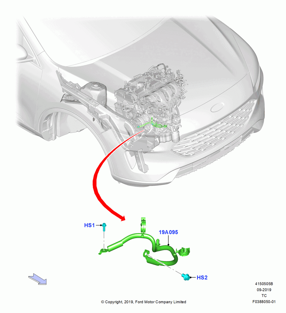 05B - Radio Suppression, 2.0L EcoBoost (240PS); 19/AUG/2019